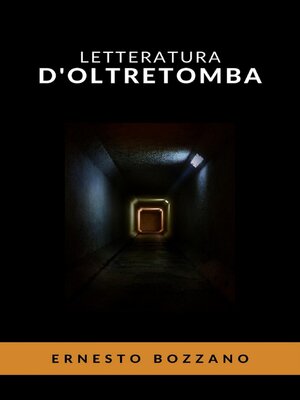 cover image of Letteratura d'oltretomba
